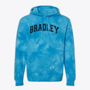 Bradley Academy Of Excellence Varsity Arch Premium Tie-Dye Hoodie