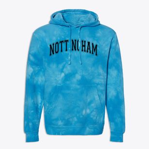 Nottingham Middle School Varsity Arch Premium Tie-Dye Hoodie