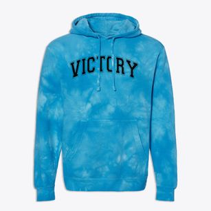 Victory Christian School Varsity Arch Premium Tie-Dye Hoodie
