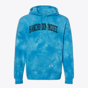 Rancho Dominguez Prep School Varsity Arch Premium Tie-Dye Hoodie