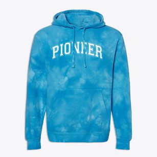 Pioneer Elementary School Varsity Arch Premium Tie-Dye Hoodie