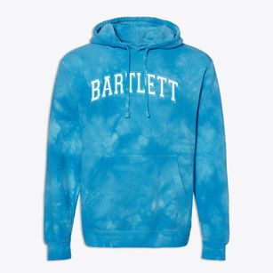 Bartlett Community Partnership School Varsity Arch Premium Tie-Dye Hoodie
