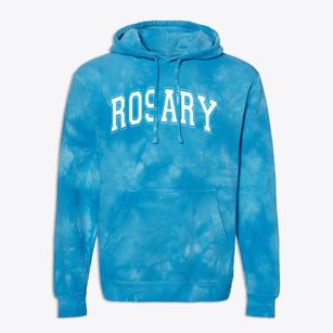 Rosary High School Varsity Arch Premium Tie-Dye Hoodie