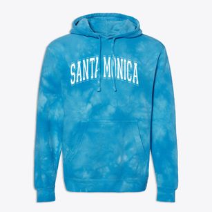Santa Monica Alternative School Varsity Arch Premium Tie-Dye Hoodie