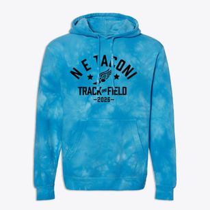 N E Taconi Elementary School Track and Field Premium Tie-Dye Hoodie