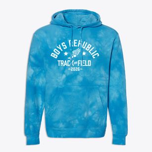 Boys Republic School Track and Field Premium Tie-Dye Hoodie