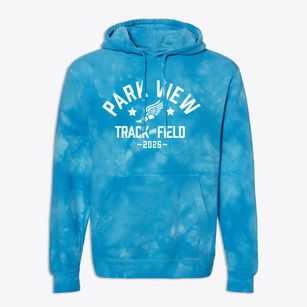 Park View Elementary School Track and Field Premium Tie-Dye Hoodie