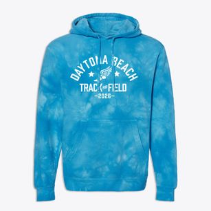 Daytona Beach Christian School Track and Field Premium Tie-Dye Hoodie