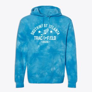 Southwest Atlanta Christian Academy Track and Field Premium Tie-Dye Hoodie