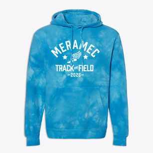 Meramec Elementary School Track and Field Premium Tie-Dye Hoodie