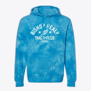 Bishop Healy Elementary School Track and Field Premium Tie-Dye Hoodie