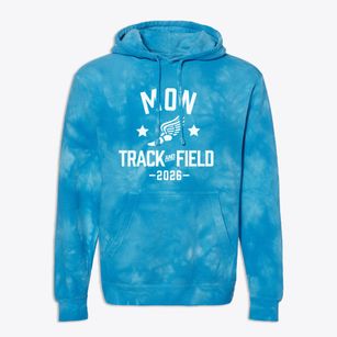 Mon Valley Special School Track and Field Premium Tie-Dye Hoodie