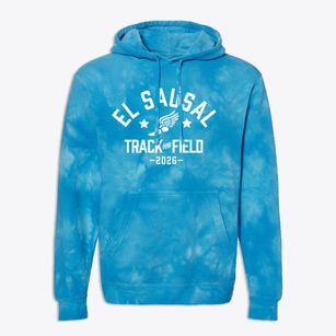 El Sausal Middle School Track and Field Premium Tie-Dye Hoodie
