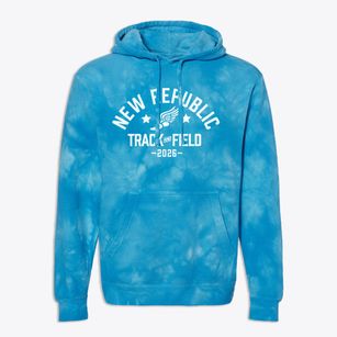 New Republic Elementary School Track and Field Premium Tie-Dye Hoodie