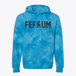 Ferrum Virginia Classic Block Premium Tie-Dye Hoodie