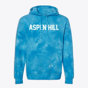 Aspen Hill Maryland Classic Block Premium Tie-Dye Hoodie