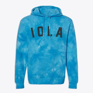 Iola Texas Classic Curve Premium Tie-Dye Hoodie