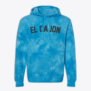 El Cajon California Classic Curve Premium Tie-Dye Hoodie