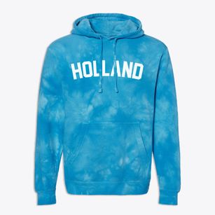 Holland New York Classic Curve Premium Tie-Dye Hoodie