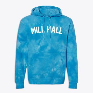 Mill Hall Pennsylvania Classic Curve Premium Tie-Dye Hoodie