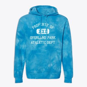 Overland Park Kansas Athletic Dept Premium Tie-Dye Hoodie
