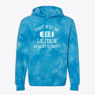 Leyden Massachusetts Athletic Dept Premium Tie-Dye Hoodie