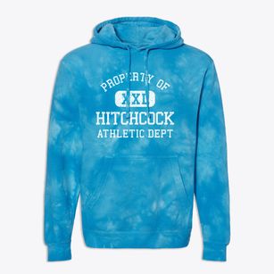 Hitchcock Oklahoma Athletic Dept Premium Tie-Dye Hoodie