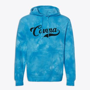 Covina California Vintage Team Premium Tie-Dye Hoodie