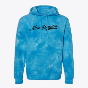 New Hampton New Hampshire Vintage Team Premium Tie-Dye Hoodie