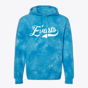 Evarts Kentucky Vintage Team Premium Tie-Dye Hoodie