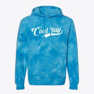 Cold Bay Alaska Vintage Team Premium Tie-Dye Hoodie