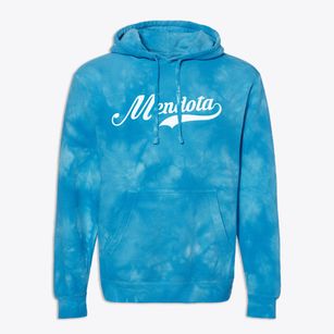 Mendota Illinois Vintage Team Premium Tie-Dye Hoodie