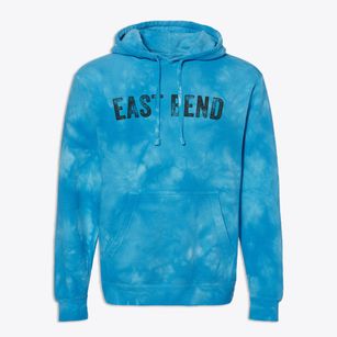East Bend North Carolina Timeless Retro Premium Tie-Dye Hoodie