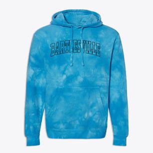 Bartlesville Oklahoma Trendy Block Premium Tie-Dye Hoodie