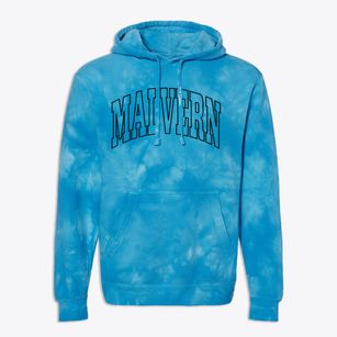 Malvern Ohio Trendy Block Premium Tie-Dye Hoodie