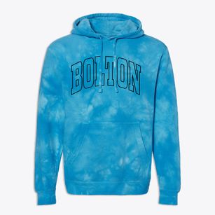 Bolton North Carolina Trendy Block Premium Tie-Dye Hoodie