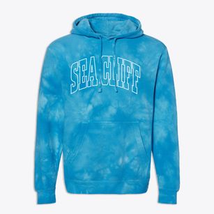 Sea Cliff New York Trendy Block Premium Tie-Dye Hoodie