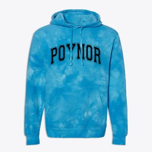 Poynor Texas Varsity Premium Tie-Dye Hoodie