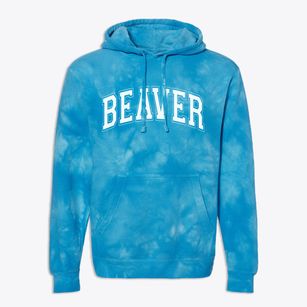 Beaver West Virginia Varsity Premium Tie-Dye Hoodie