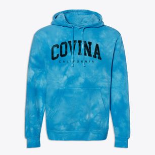 Covina California Urban Vibe Premium Tie-Dye Hoodie