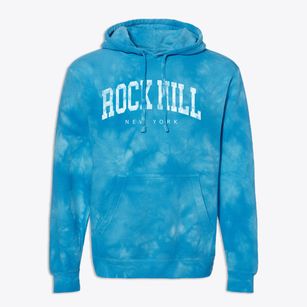 Rock Hill New York Urban Vibe Premium Tie-Dye Hoodie