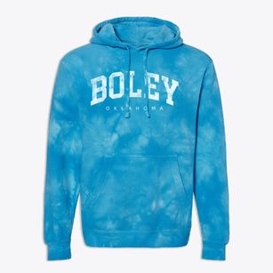 Boley Oklahoma Urban Vibe Premium Tie-Dye Hoodie