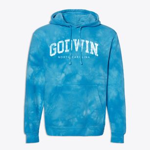 Godwin North Carolina Urban Vibe Premium Tie-Dye Hoodie