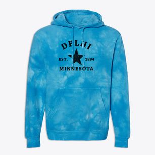 Delhi Minnesota Star Premium Tie-Dye Hoodie