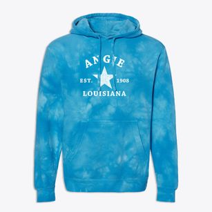 Angie Louisiana Star Premium Tie-Dye Hoodie