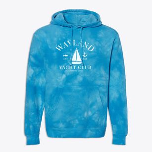 Wayland Michigan Yacht Club Premium Tie-Dye Hoodie