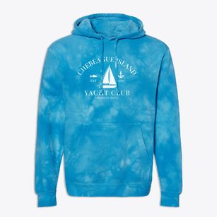 Chebeague Island Maine Yacht Club Premium Tie-Dye Hoodie