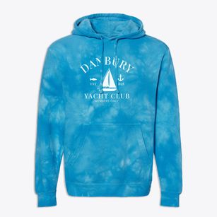 Danbury Nebraska Yacht Club Premium Tie-Dye Hoodie