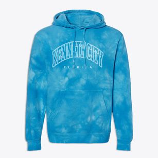 Kenneth City Florida Inline Premium Tie-Dye Hoodie