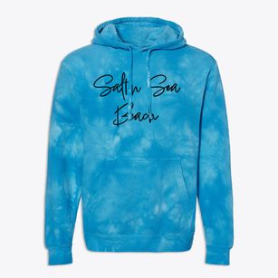 Salton Sea Beach California Freestyle Premium Tie-Dye Hoodie